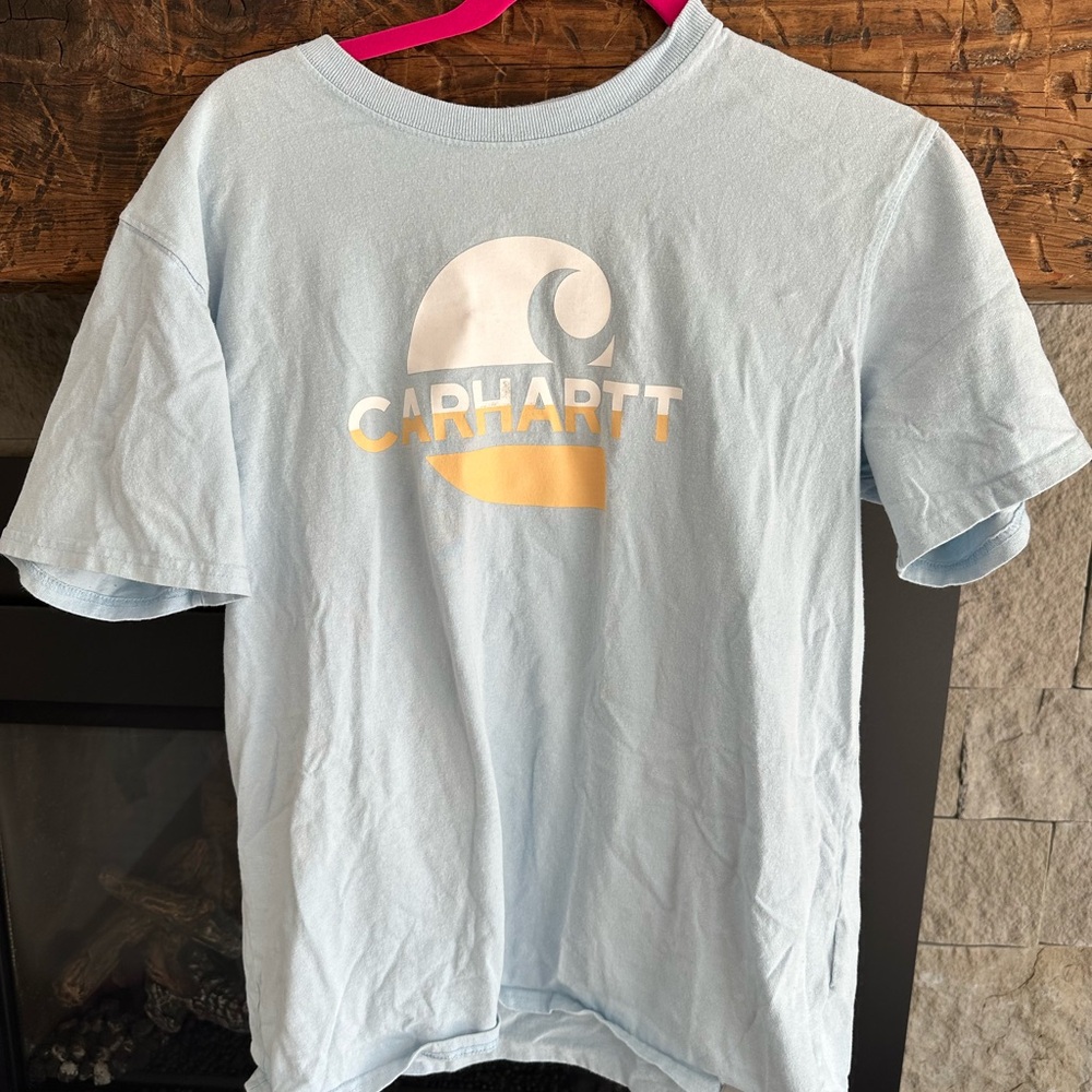 Carhartt women’s Light Blue T-Shirt